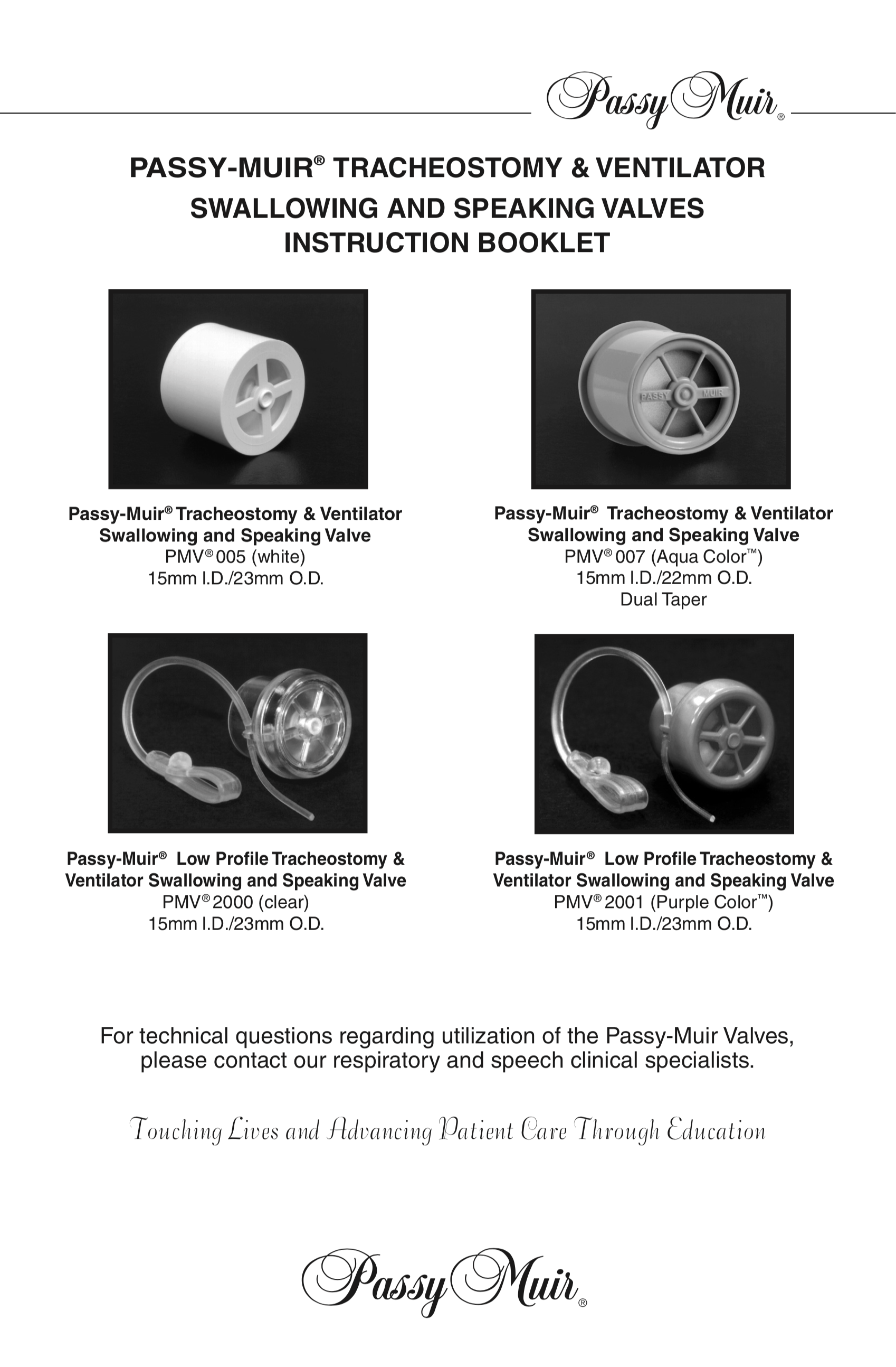 instruction booklet PMV